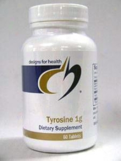 Designs For Health Tyrosine 1g 60 Tablets
