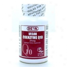 Deva's Vegan Coenzyme Q10-25mg 60tabs