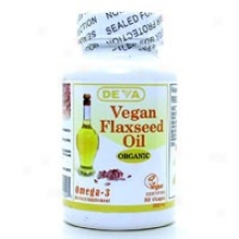 Deva's Vegan Flaxseed Oil 90vcaps