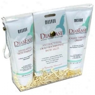 Diabease's Bath & Body Kit Naturally Unscented 3pcs