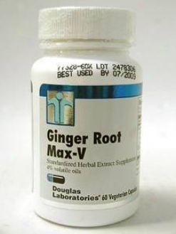 Douglas Lab's Ginger Root Max-v 250 Mg 60 Vcaps