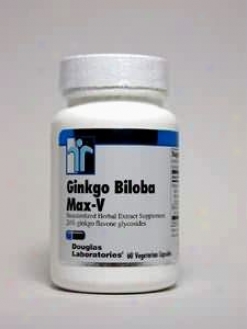 Douglas Lab's Ginkgo Biloba Max-v 60 Mg 60 Vcaps