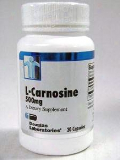 Douglas Lab's L-carnosine 500 Mg 500 Mg 30 Caps