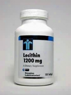 Douglas Lab's Lecithin 1200 Mg 100 Gels