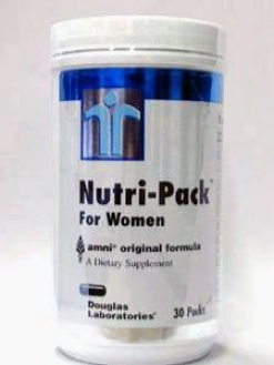 Douglas Lab's Nutri-pak For Women 30 Pkts