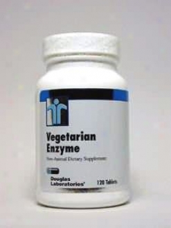 Douglas Lab's Vegetarian Enzyme 120 Tabs