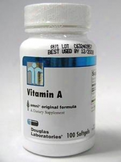 Douglas Lab's Vitamin A 10000 Iu 100 Gels