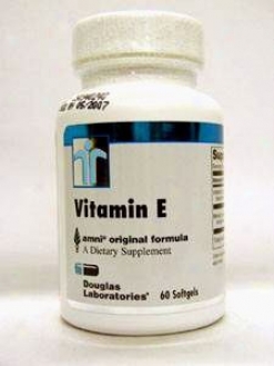Douglas Lab's Vitamin E 400 Iu 60 Gels