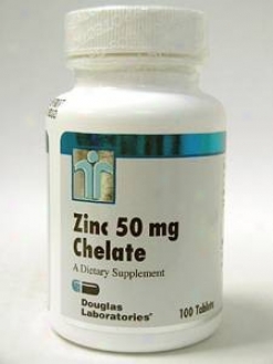 Douglas Lab's Zinc Chelate 50 Mg 100 Tabs