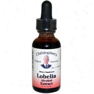 Dr. Christopher's Lobelia Spirits of wine Extract 1oz