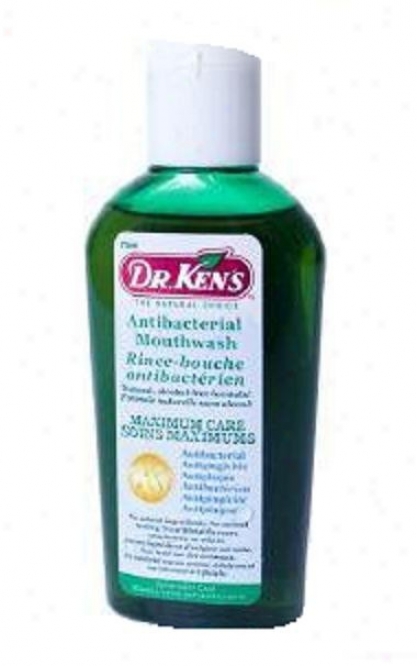 Dr. Ken's nAtibacterial Mouthwash Spearmint 2.5oz