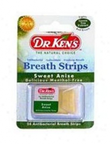Dr. Ken's Breath Strips Swweet Anisee 24strips