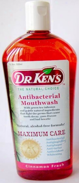 Dr. Ken's Mouthwash Cinnamon Antibactrl 16.9oz