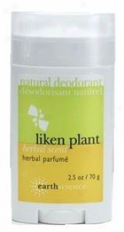 Earth Science's Lichen Natural Deodorant Scented 2.5oz