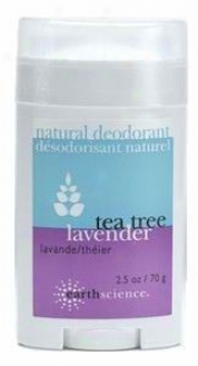 Earth Science's T-tree Natural Deodorant 2.5oz