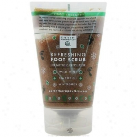 Earth Therapeutics Refreshing Foot Scrub 4oz