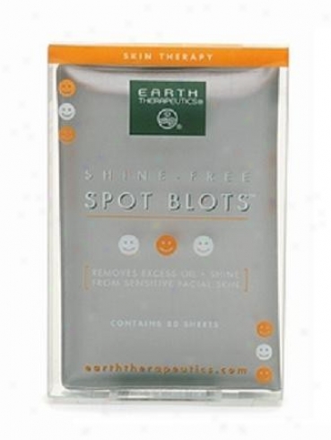 Earth Therapuetics Spot Blots Shine Free 1pack