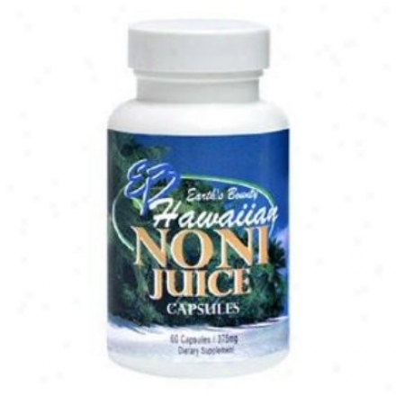 Earth's Bounty Hawaiian Noni 500 Mg 60vcap