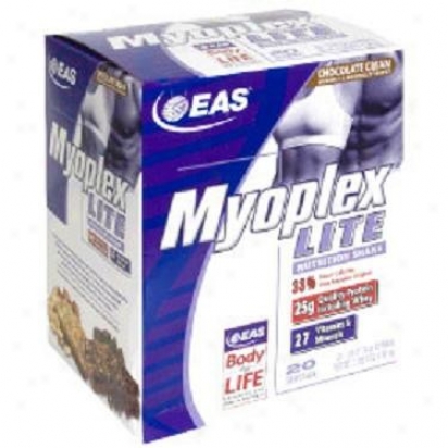 Eas Myoplex Lite Powder Chocolate Cream 1.9oz X 20pkts