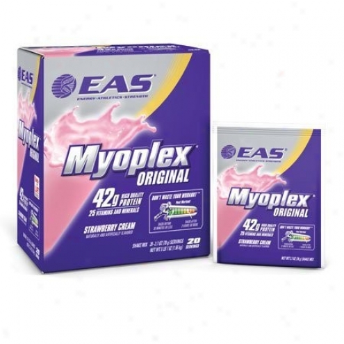 Eas Myoplex Lite Powder Strawberry Cream 1.9oz X 20pkts