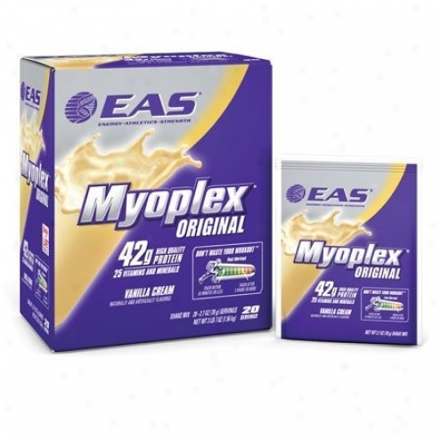 Eas Myoplex Lite Powder Vanilla Crwqm 1.9oz X 20pkts