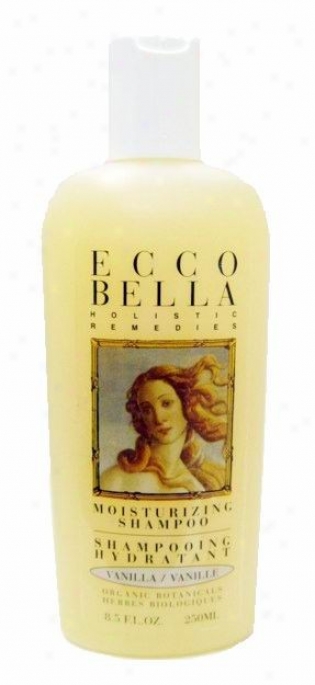 Ecco Bella's Vanilla Bean Moist Shampoo 8.5oz