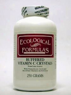 Ecological Formula's Buffered Vitamin C Crystals 250 Gms