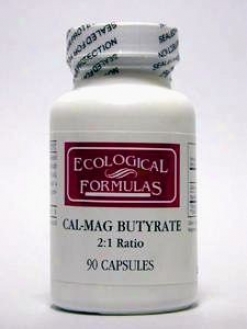 Ecological Fkrmula's Cal-mag Butyrate 90 Caps