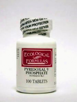 Ecological Formula's Pyridoxal 5-phosphate 20 Mg 100 Tabs