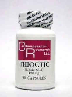 Ecological Formula's Thioctic Lipoic Acid 100 Mg 50 Caps