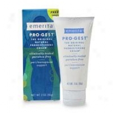 Emerita's Pro-gest  Cream Paraben Free 2oz