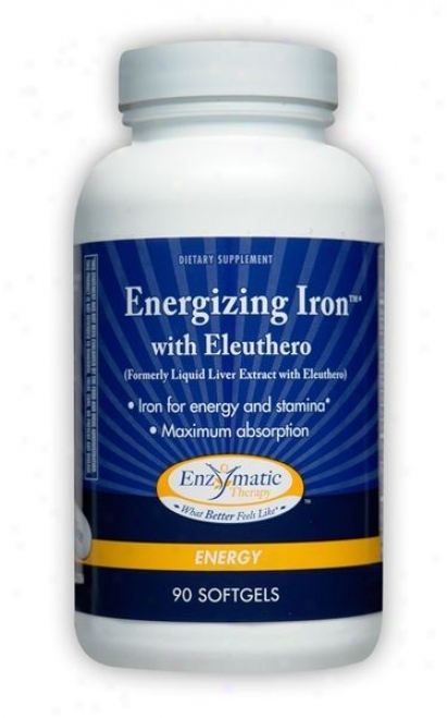 Enzymatic's Energizing Iron With Eleuthero 90sg