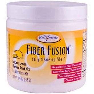 Enzymatic's Fiber Fusion Daily Cleansing Fiber Luscious Lemon Flav 4.9oz