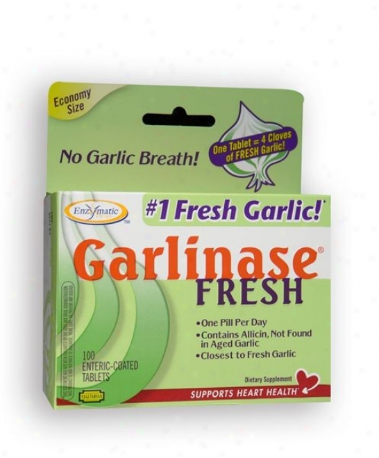 Enzymatic's Garlinase 4000 100tabs