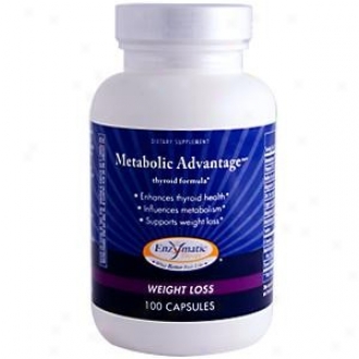 Enzymatic's Metabolic Advantage (thyroid & L-tyroslne Complex) 100caps