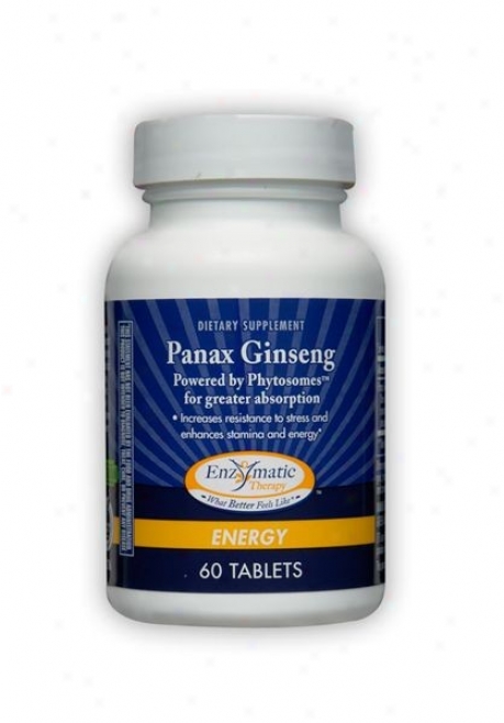 Enzymatic's Panax Ginseng Phytosome 60caps