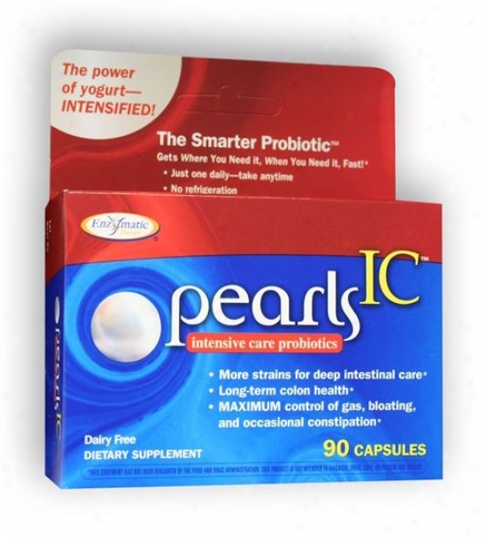 Enzymatic's Pearls Ic Intensive Be inclined Probiotics 90caps