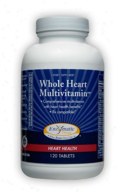Enzymatic's Whole Hwart Multivitamin 120tabs