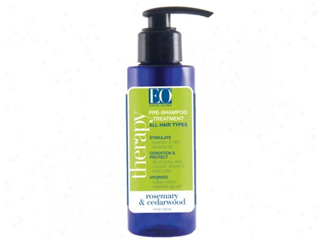 Eo's Pre Shampoo Treatment Rosemary & Cedarwood 4oz