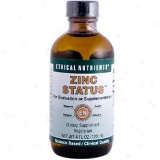 Ethical Nutrient's Zinc Status 4 Fl Oz