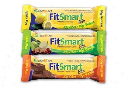 Fiber35diet's Fitsmart Bar Chocolate Chunk Flavor 12bars