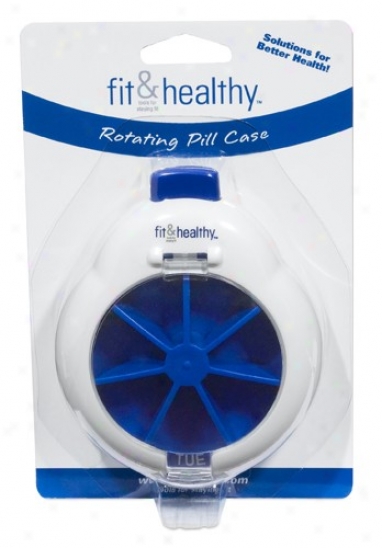 Fit & Fresh's Rotating Pill Case 1ct