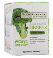 Foodscience's Superior Greens-pouch 15 Pack