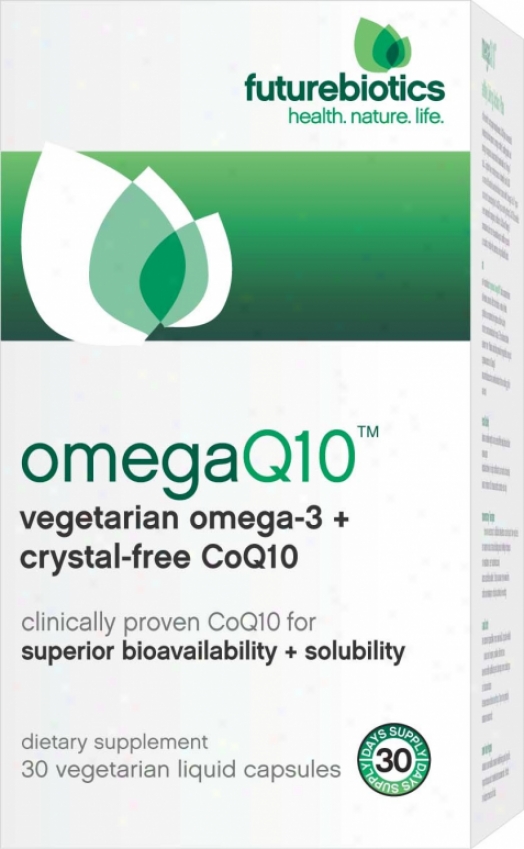 Futurebiotics Omegaq10 (omega-3 + Coq10) Liquid 30oz