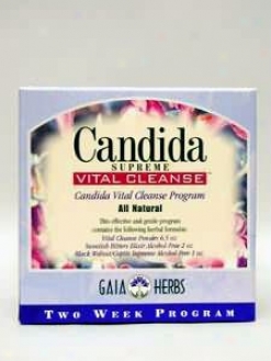 Gaia Herb's Candida Supreme Vital Cleanse Outfit 1 Kit