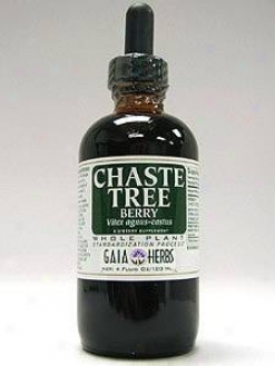 Gaia Herb's Chaste Tree Berry 4oz