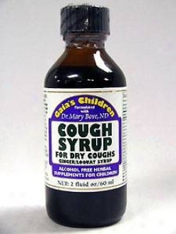 Gaia Herb's Cough Syrup For Dry Coughs 2 Oz