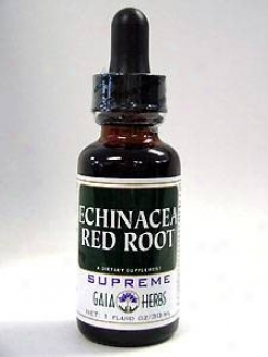 Gaia Herb's Echinacea-red Root Suppreme 1 Oz