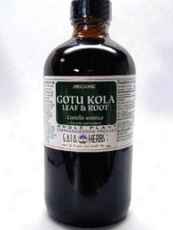 Gaia Herb's Gotu Kola Leaf & Root 8 Oz