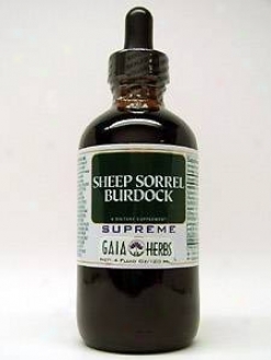 Gaia Herb's Sheep Sorrel Burdock Supreme 4oz